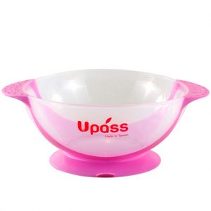 Bát ăn dặm có đế hút chân không chống đổ Upass (Đài Loan) UP5103C