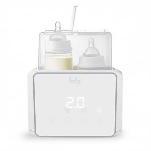 Máy hâm sữa và tiệt trùng điện tử hai bình cổ rộng Duo 3