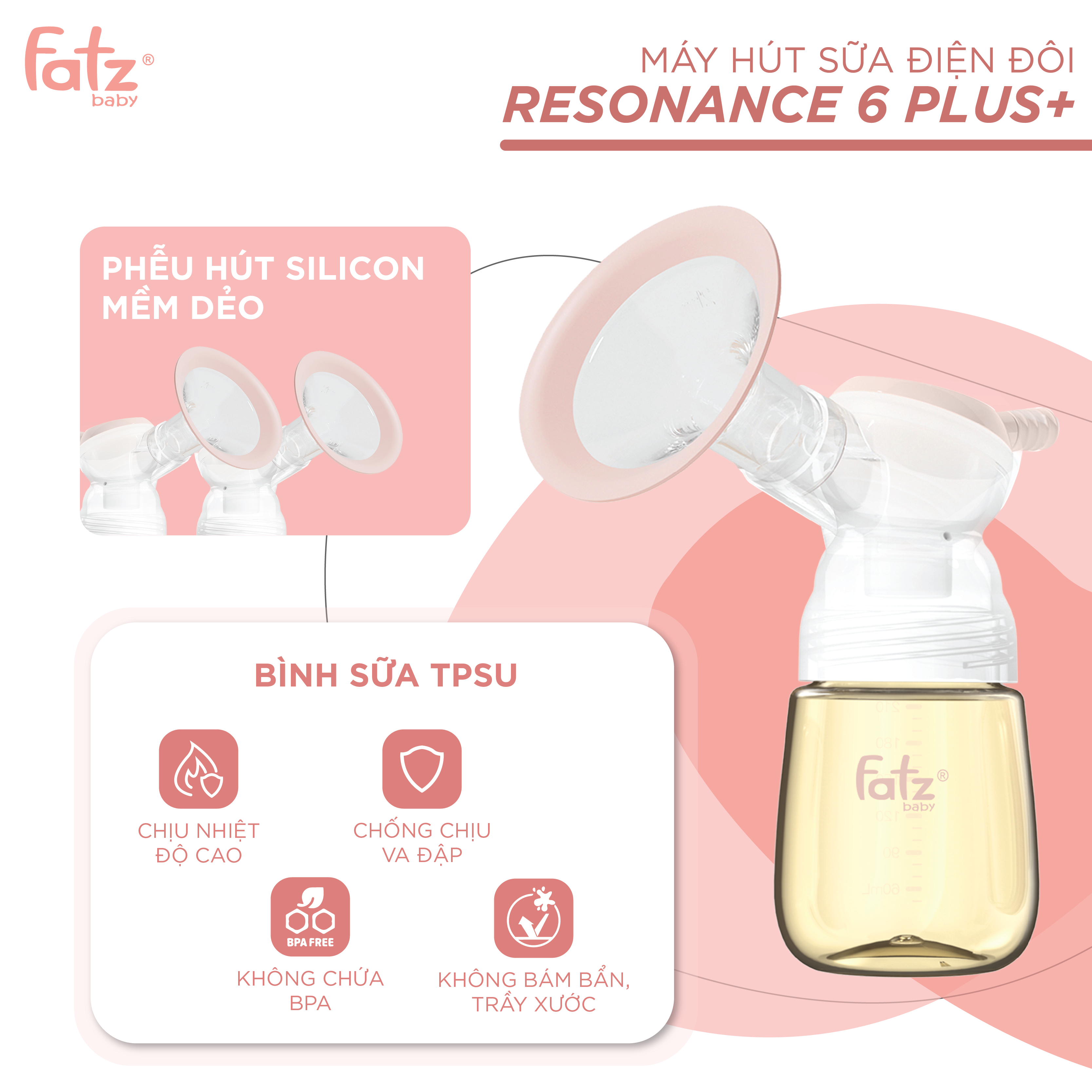 mÁy hÚt sỮa ĐiỆn ĐÔi resonance 6 fb1102vn