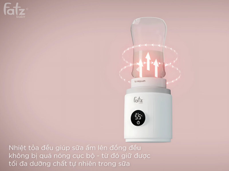 Hình ảnh sản phẩm Ready Pro giúp hâm sữa mẹ ở nhiệt độ chuẩn, giữ trọn dinh dưỡng cho bé.