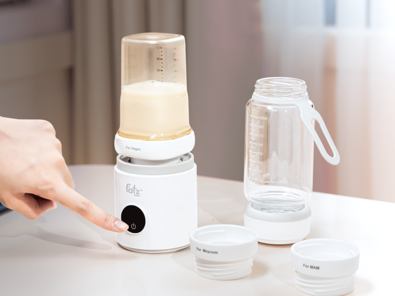 Công dụng máy hâm sữa di động giữ ấm sữa, tiện lợi cho mẹ bỉm