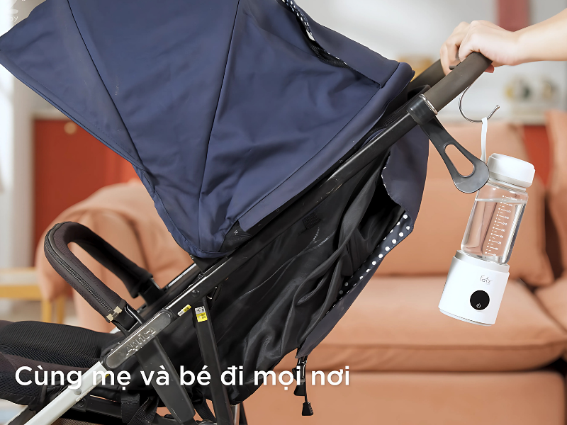 Công dụng máy hâm sữa di động thuận tiện khi mang đi du lịch, dạo phố